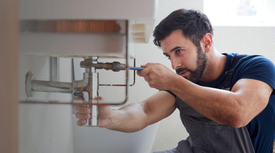 Sink pipe leak repair in Milroy, IN
